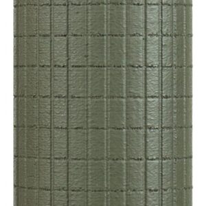 Olive green textured cylindrical foam grip with embossed deer