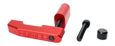Red CRG chain tensioner tool with bolt and cap