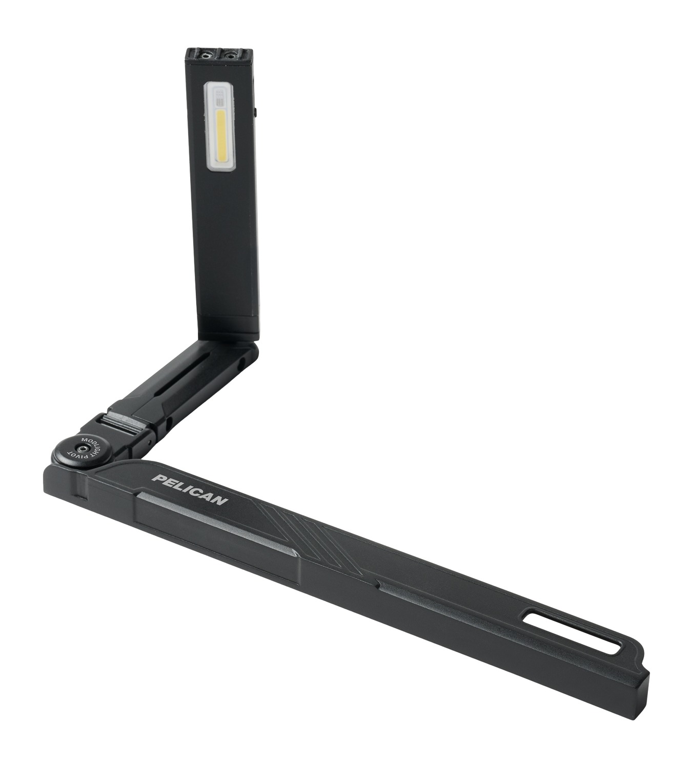 Black Pelican folding LED work light with adjustable arm