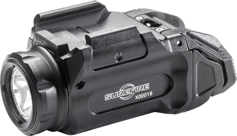 SureFire weapon-mounted tactical flashlight with rail mount
