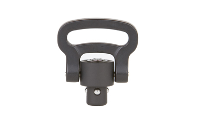 Black metal towing hitch accessory with handle