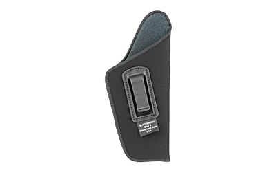 Black nylon belt holster with metal clip