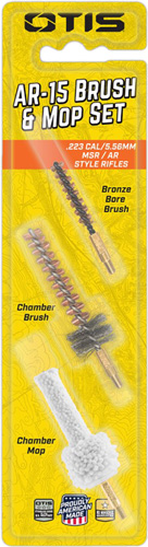 Otis AR-15 brush and mop cleaning set package