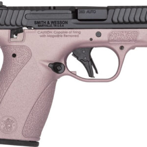 Pink Smith & Wesson M&P semi-automatic pistol