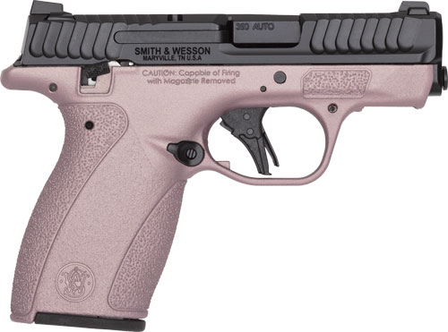 Pink Smith & Wesson M&P semi-automatic pistol