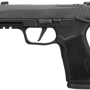 Black SIG Sauer P365 X semi-automatic pistol