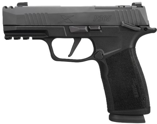 Black SIG Sauer P365 X semi-automatic pistol