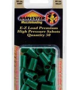 Harvester Muzzle .50 caliber high-pressure green sabots package