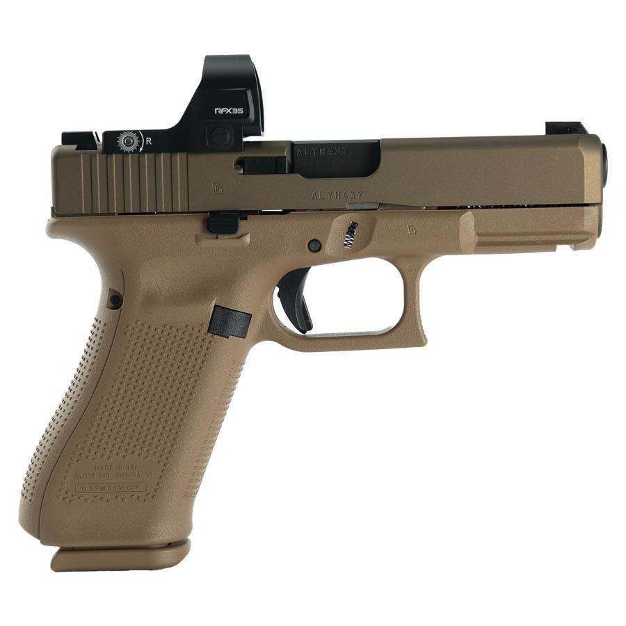 https3a2f2fmedia.chattanoogashooting.com2fimages2fproduct2fgluv1950703xviri2fglock 19x v 9mm gns comm 17rd w viridian rfx35 green dot gluv1950703xviri 0003 right.jpg