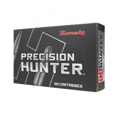 Hornady Precision Hunter ammunition box containing 20 cartridges
