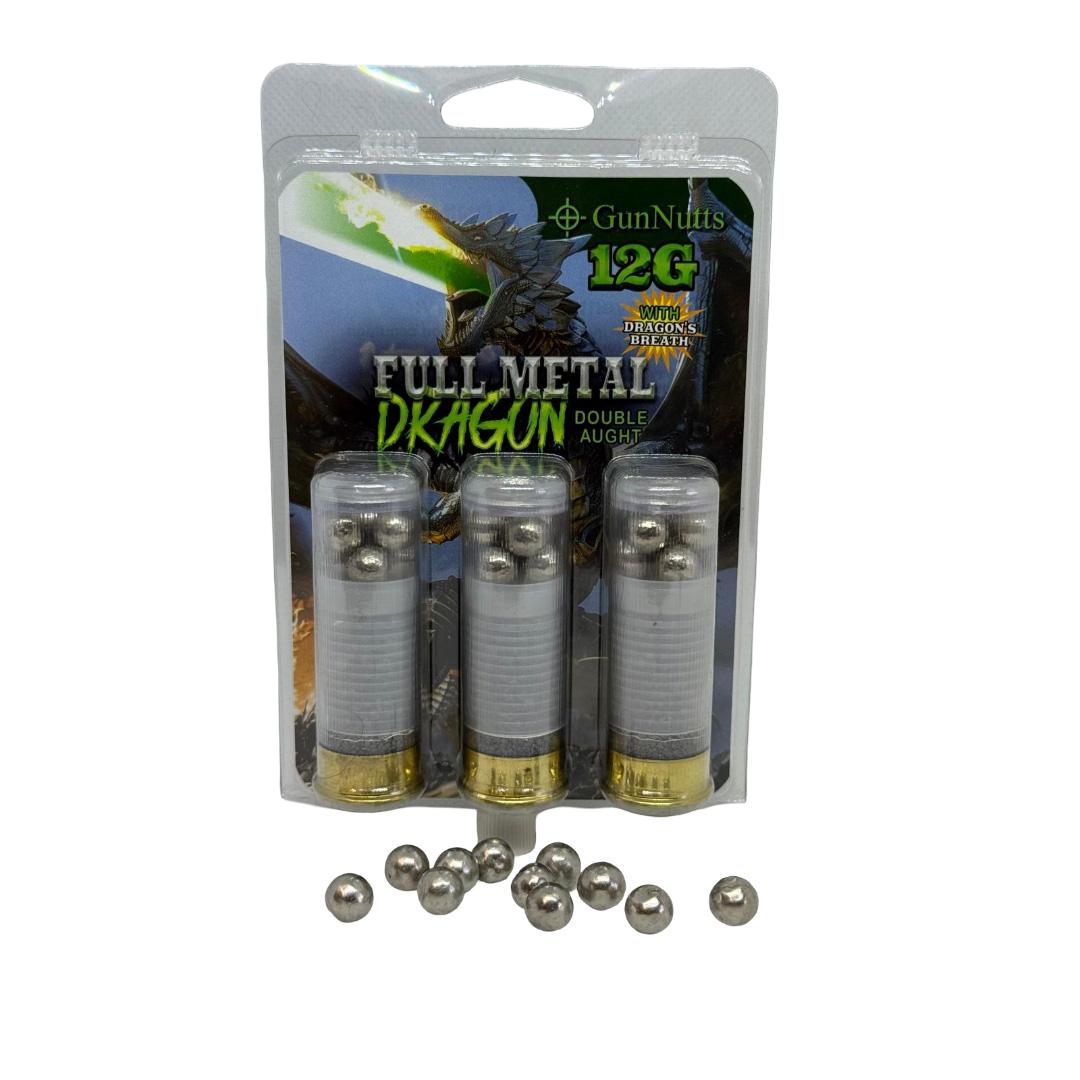 GunNutts 12-gauge Dragon Double Aught shotgun shells package