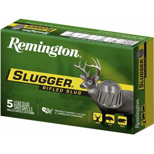 Remington Slugger rifled slug ammunition box