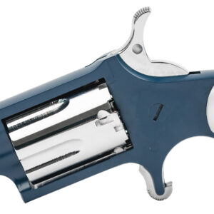 Close-up of a blue and white mechanical handheld tool