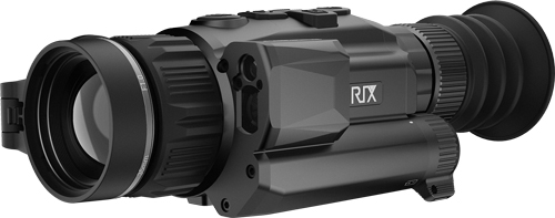 Black RX thermal imaging monocular with large objective lens