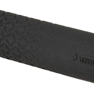 Black textured bicycle handlebar grip with locking end cap