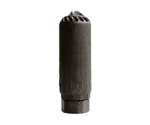 HUXWRX FLOW 556k L S "Silver Magic" Suppressor Kit with 1/2x28 Flash Hider