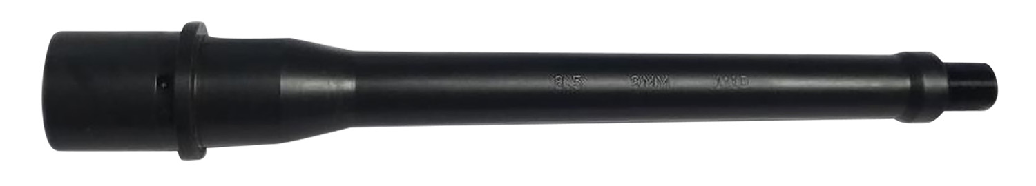 Black tapered rubber nozzle with flanged base