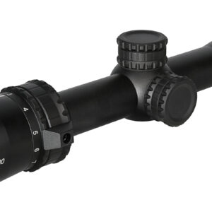 Black Buck Line Pro rifle scope on white background
