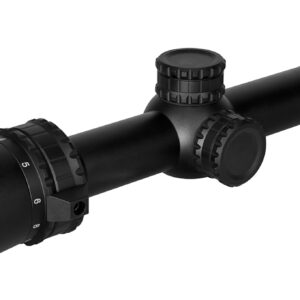Black Buckline Pro rifle scope on white background