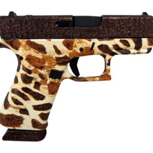 Glock G43X 9mm Luger Pistol, 3.41" Barrel, 15+1, Serrated Steel Slide