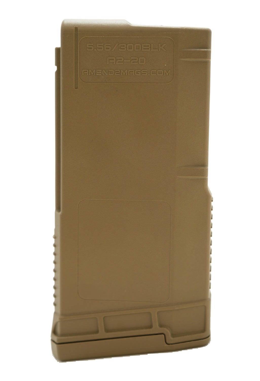 Tan Amend2 A2-20 5.56 rifle magazine