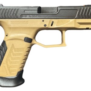 Tan and black Bersa semi-automatic pistol