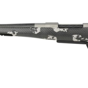 Carbon-fiber bolt-action rifle with long barrel