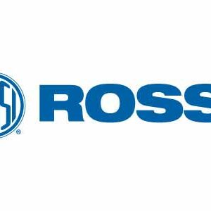 Blue Rossi logo on a white background
