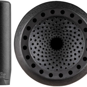 Stealth Additive Works Ekron 7.62 Suppressor, .30 Cal, Grade 5 Titanium, Black