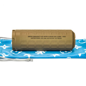 Griffin Armament HUB HRT-5K AM 5.56 Silencer, FDE