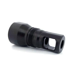 Rearden Blyat Face Mount Muzzle Device, 24×1.5 Thread, .375″ Bore, Black Nitride