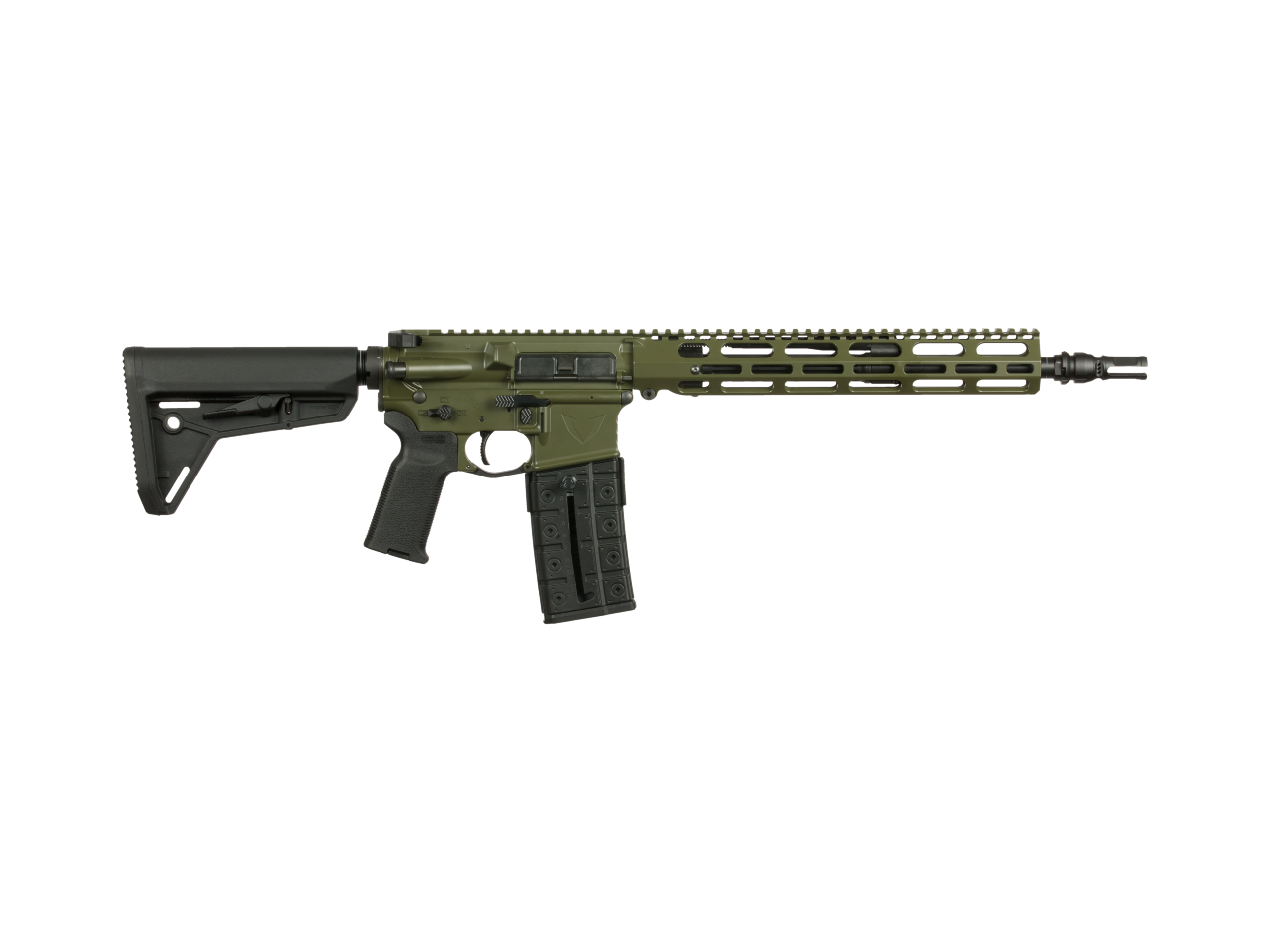 VKTR VK-1 Piston AR-15 Rifle, 5.56, 13.7″ Pinned to 16″, SOLGW NOX, CA Compliant, Green