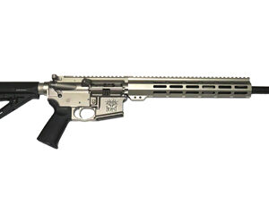 WMD Guns Beast AR-15 Rifle, 300 Blackout, 16" Barrel, NiB-X Silver, 30 Round