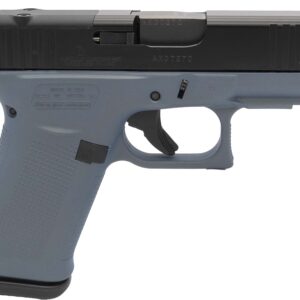 Close-up of Glock pistol in tactical carbine conversion kit