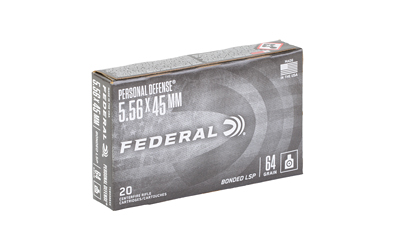 Federal 5.56x45mm Bonded JSP ammunition box
