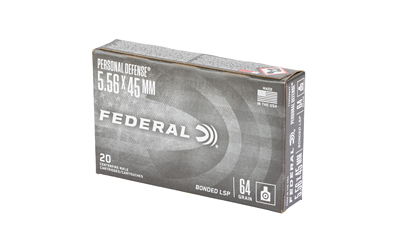 Federal 5.56x45mm bonded soft point ammunition box