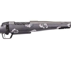 Carbon-fiber bolt-action rifle with fluted barrel