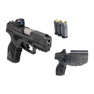 Taurus GX2 TORO 9mm Luger Carry Kit, 3.38" Barrel, Holster and Viridian Green Dot