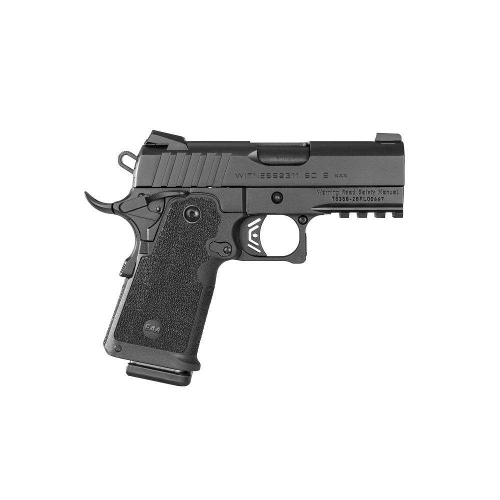 Black Witness 2311 semi-automatic handgun on white background