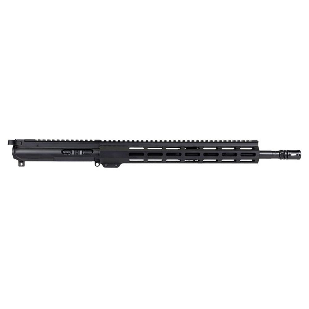 Black rifle upper assembly with ventilated handguard