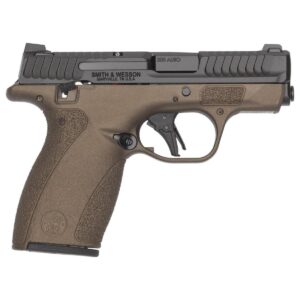 Smith & Wesson M&P 380 pistol on white background