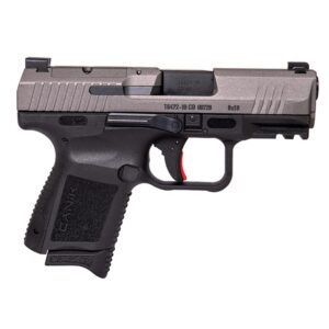 Canik 9mm semi-automatic pistol on white background