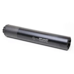 Griffin Armament Revolution 9 Modular 9mm Pistol Silencer, Black