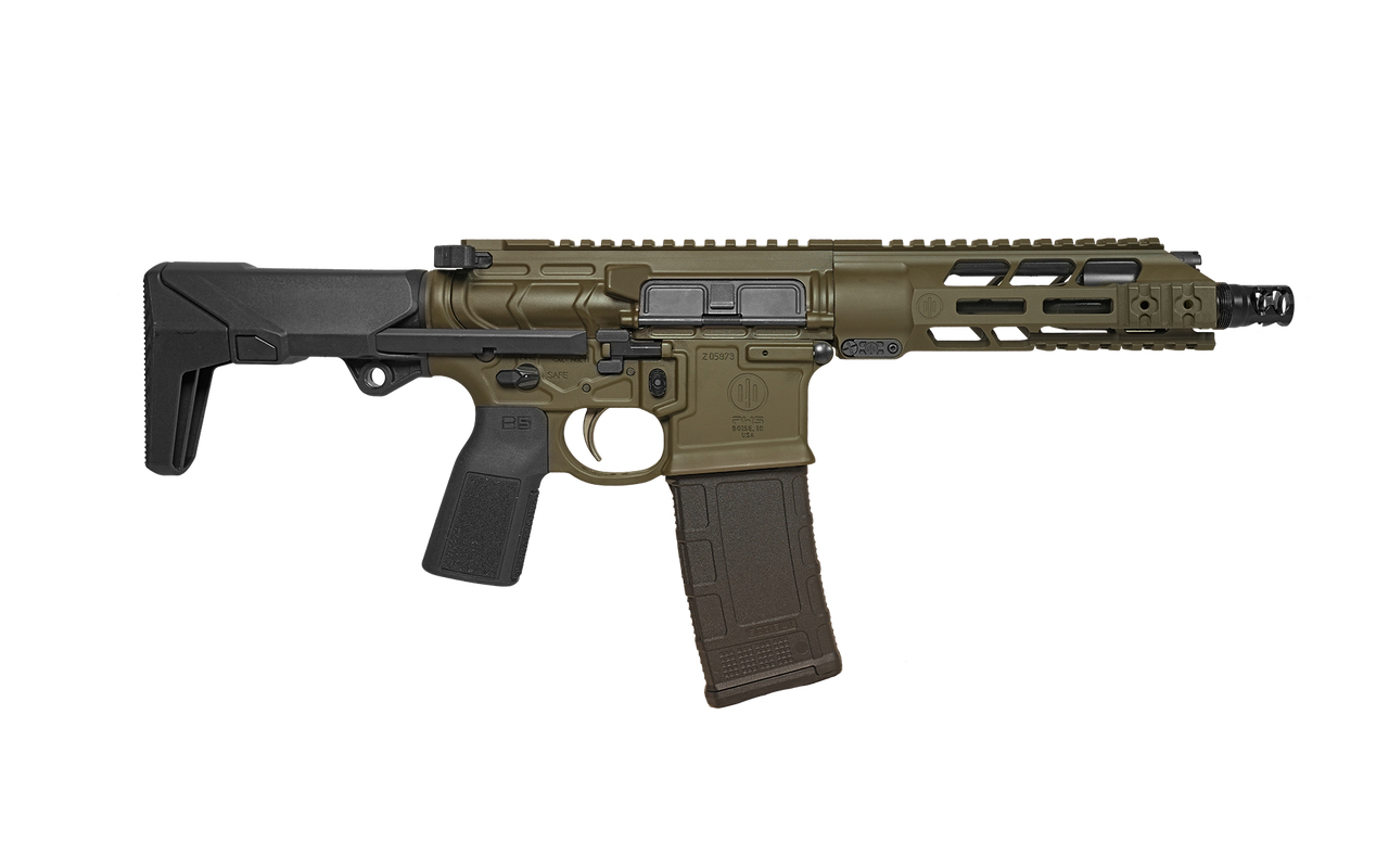 Primary Weapons Systems MK107 MOD 2-M SBR 300 Blackout, 7.75" Barrel, 1:5 Twist, OD Green