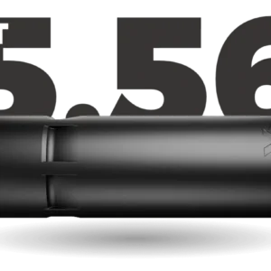 Exigent Defense FireTeam556 5.56 NATO Suppressor, 1.375x24 HUB, Black