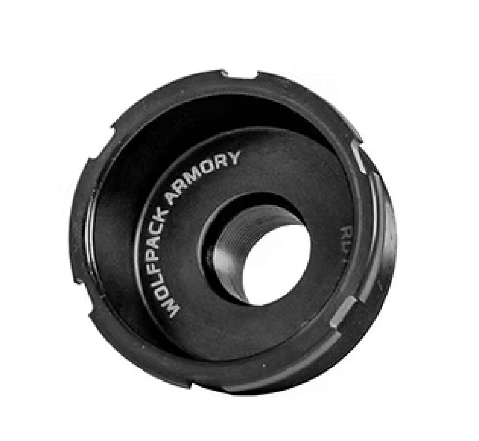 Wolfpack Armory Recessed Direct Thread HUB Adapter Gen 2, 1/2x28 to 1.375x24