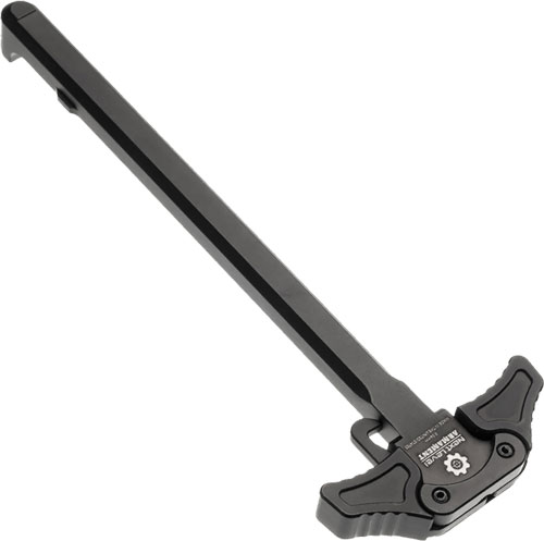Black folding tactical tomahawk with long handle