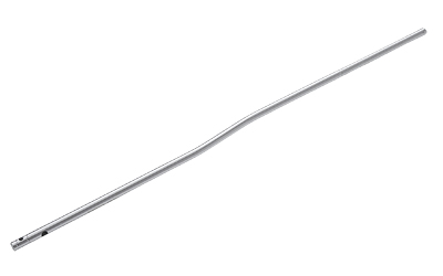 Long silver metal rod with mounting holes