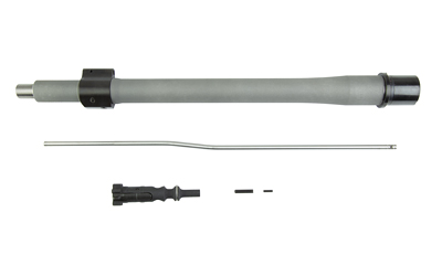 Gray metal tube assembly with rod and black fittings